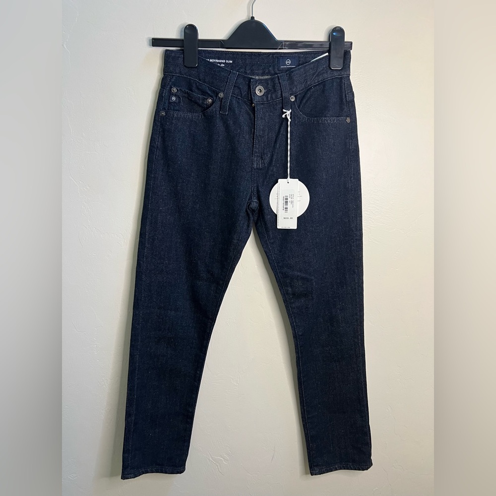 AG Adriano Goldschmied Ex-Boyfriend Slim Jeans Dark Indigo KBRY Womens‎ 23R